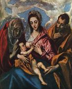 El Greco Holy Family oil painting picture wholesale